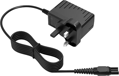 Superer 15V Philips Shaver Charger UK 3 Pin Power Adapter 0.36A 5.4W