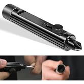 DearChan LTTR1 Tubing Rimming &amp; Deburring Tool for 3/16"-1/2" Brake Lines | 3 cutting edges, anti-slip handle. For stainless steel/copper/aluminum/PVC tubing. Heavy duty steel. Clean, precise flares.