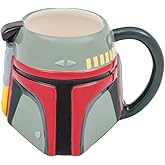 Vandor Star Wars Boba Fett 20 Ounce Ceramic Sculpted Mug