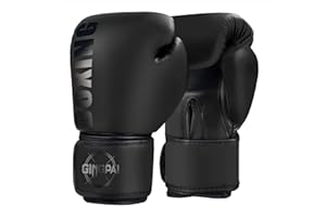 GINGPAI BOXING Boxing Gloves,Training Gloves for Child,Adults Boxing Training,Kickboxing, Muay Thai, MMA PU Leather