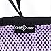 Cable Organizer Case Bag Portable Travel Computer Accessories Organizer Zipper Mesh Pouch for Laptop Mouse, Power Bank, USB, Adapter, Charger-Purple