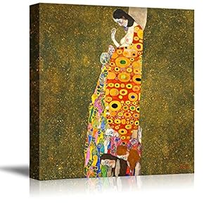 Hope II by Gustav_Klimt Print Famous Painting Reproduction