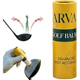 Golf Club Chapstick - Anti-Slice Golf Balm for Drivers &amp; Woods, No Mess | Anti-slice solid stick for drivers &amp; woods - training aid for straighter drives. Strike-feedback marks. Lasts 20+ rounds.