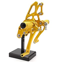 FXCNC CNC Billet Motorcycle Rearset Foot Pegs Rear