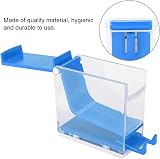 Agatige Dental Cotton Roll Holder Dispenser Organizer with Nonslip Base Blue view 5