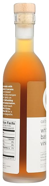 O WHITE BALSAMIC VINEGAR, 10.1 FL OZ