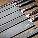 EVERPRIDE Chef Knife Sheath Set (7-Piece Set) Universal Blade Edge Cover Guards for Chef’s and Kitchen Knives – Durable, BPA-Free, Felt Lined, Sturdy ABS Plastic – Knives Not Included