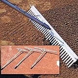 Aluminum Maintenance Rake, 48-inch