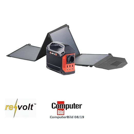reVolt Powerbank - Cargador de Red con generador Solar y Panel ...