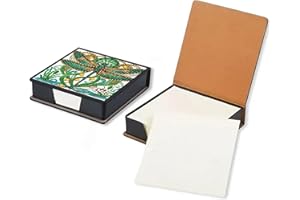NDNXYXGS Diamond Painting Kit Note Box,Memo Paper Storage Box Diamond Art,Sticky Note Holder Diamond Art,Diamond Painting Memo Pad For Office Desk. (Dragonfly)