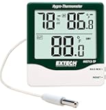Extech 445713-TP Big Digit Indoor/Outdoor Hygro-Thermometer