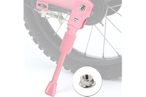 IPETRK Kids Bike Kickstand - Rear Mount Steel Kickstand for 12-20 Inch Children's Bikes