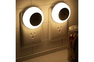 fesnne Night Light, Night Lights Plug into Wall, Dusk to Dawn Sensor Warm White Led Night Light 0.5W, 2 Pack Nightlight for Adults, Bedroom, Bathroom, Hallway, Kitchen