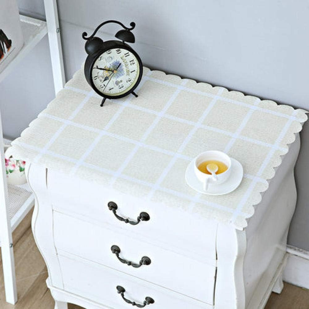 Traann Plastic Table Covers Wipe Clean Bedside Table Cloth Wipe Clean Vinyl Tablecloth Stylish Pattern Waterproof Small Square 50 50 Amazon Co Uk Garden Outdoors