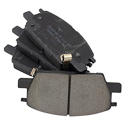 TRQ Front Brake Pads Ceramic Compatible with