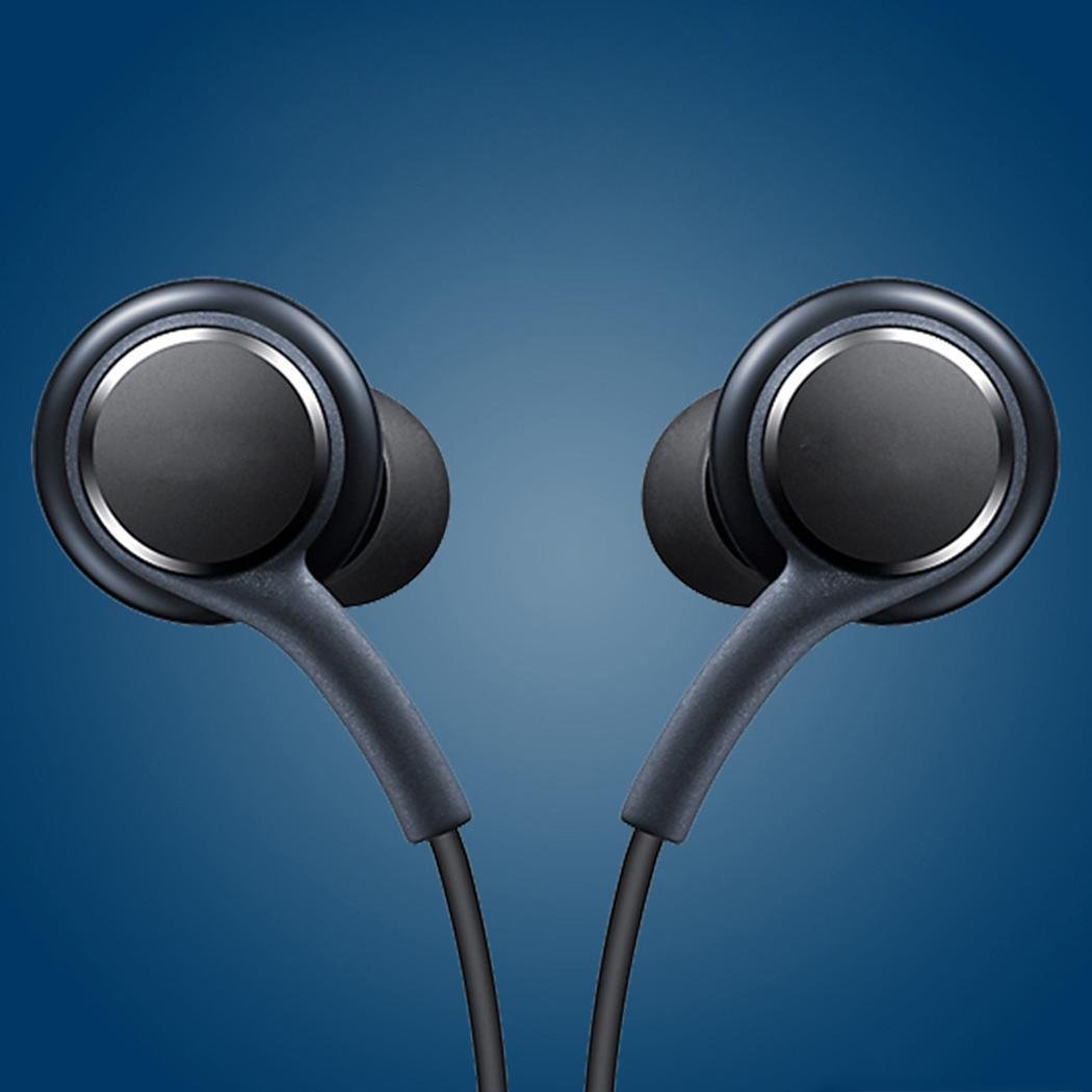 Tiowea 3.5mm Earphone Extra Deep in-Ear Headphones Wired Earphones for Samsung Corded Headsets