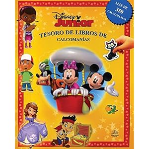 Disney Junior Tesoro de libros de calcomanías / Sticker Book Treasury (Spanish Edition)