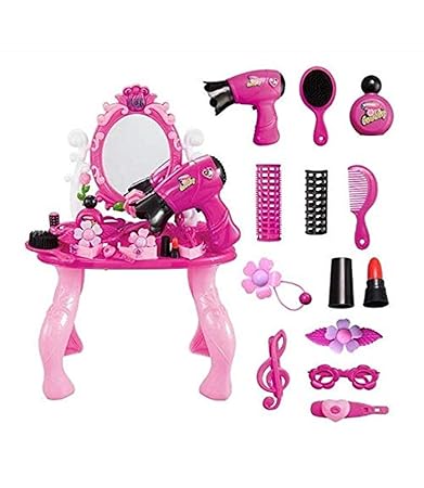 girls pretend vanity