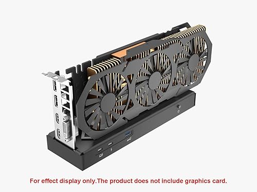 Mini eGPU Enclosure Compatible with Thunderbolt 3/4, USB4 40Gbps