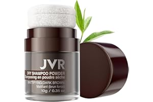 JVR Dry Shampoo Powder Absorbs Oil in Hair, Volumizing, Dry Shampoo for Women & Men, Freshens Hair And Mattifying Root Boost,