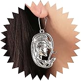 Xduargs Boho Snake Hoop Earrings Vintage Serpent Snake Dangle Earrings Gold Medusa Snake Earrings Ancient Snake Drop Earrings Jewelry for Women