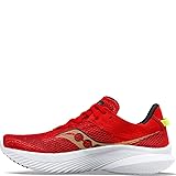 Saucony Men's Kinvara 14 Sneaker, RED Poppy, 10