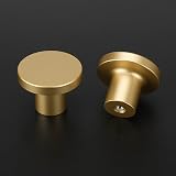 LONTAN Gold Knobs 4 Pack Aluminum Alloy Cabinet Drawer Hardware Brass Cupboard view 4