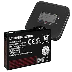 5240mAh W-20 Battery,Higher Capacity Replacement