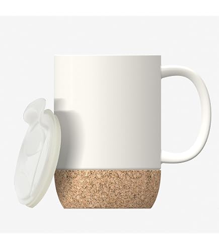 10oz coffee mug white Small Ceramic Coffee Tea Mug Sandy White 8-10 oz Stoneware – Spinware
