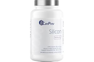 CanPrev - Silicon Beauty, 60 Capsules 60-Day Supply - Helps to Maintain Healthy Hair, Nail, Mucous Membranes and Skin - Helps