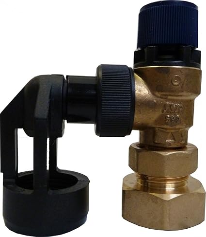 SYR Austausch Sicherheitsventil 2115.1 für Syrobloc-Sicherheitsgruppe-n 24/25, Austausch-Sicherheitsventil:3/4 Zoll. 8 bar