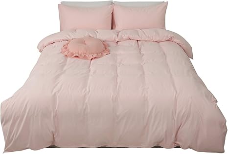 Amazon 布団カバー 3点セット シングル シーツ 洋式 和式兼用 寝具カバーセット 掛け布団カバー ボックスシーツ 枕カバー ベッド用 布団用 洗い替え速乾タイプ ピンク 寝具カバーセット オンライン通販