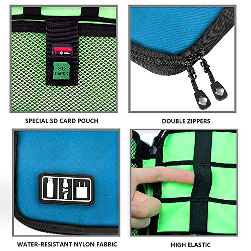6 Electronics+Accessories+Organizer+Waterproof+CordsChargers