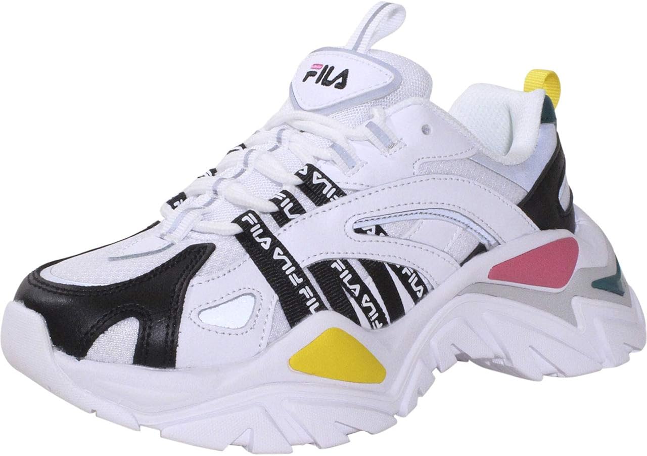 colorful fila shoes