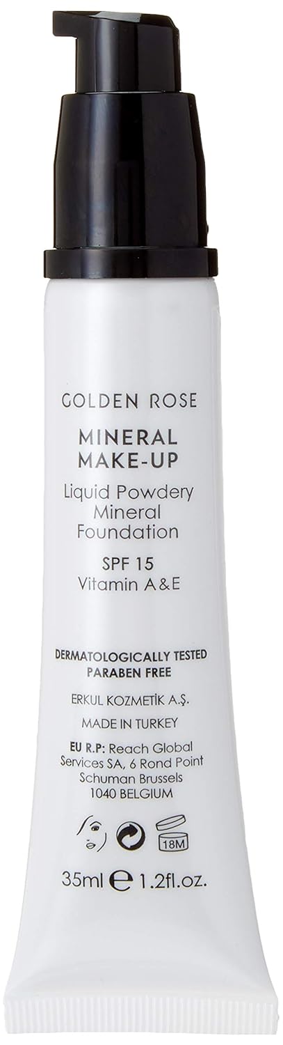 golden rose mineral foundation