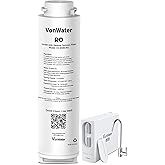 VonWater ๐ฒ๐ฌ๐ฌ๐ ๐ฅ๐ข Filter Replacement, for ๐ฉ๐ฎ-๐ฒ๐ฌ๐ฌ๐ก Undersink Reverse Osmosis System, NSF/ANSI 372 Certified,18-24 Months Lifetime, Reduce TDS PFAS