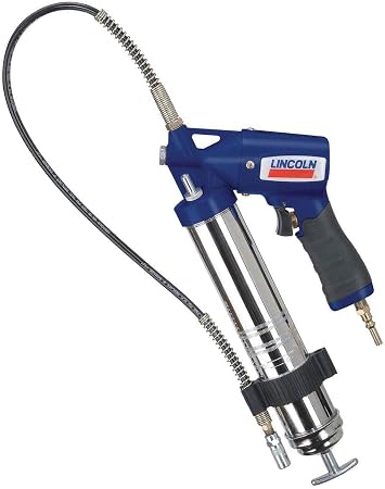 Amazon Com Lincoln 1162 Fully Automatic Heavy Duty Pneumatic Grease Gun Air Operated Variable Speed Trigger 30 Inch High Pressure Hose Combination Filler Coupler Air Bleeder Valve Automotive