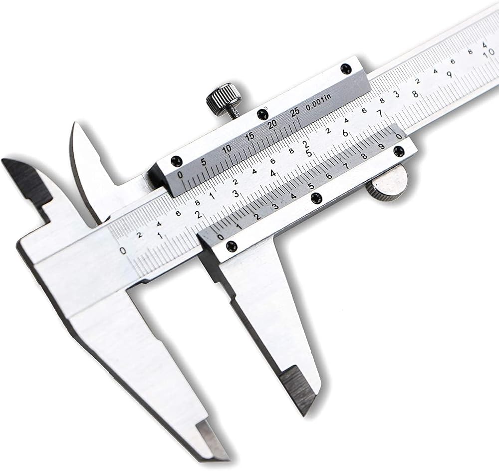 Spurtar Vernier Caliper 0-150mm 0-6 inch High Accuracy 0.02mm/0.001"