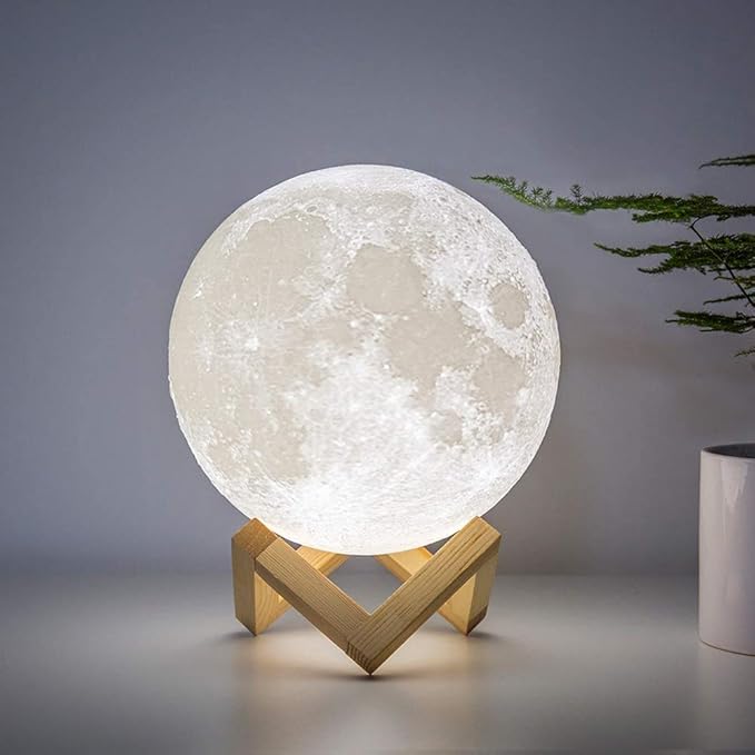 Buy 3D Moon Light Lamp for Bed Room Lunar Moonlight lamp Multi