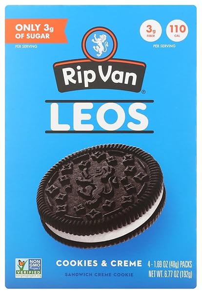 LEOS COOKIES & CREME 6.77OZ 6 X 4 CT LS