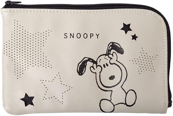 Amazon マスクポーチ かわいい マルチポーチ スヌーピー ティッシュポーチ Snoopy ポケットティッシュケース フラットポーチ レディース パンチングスター ポーチ