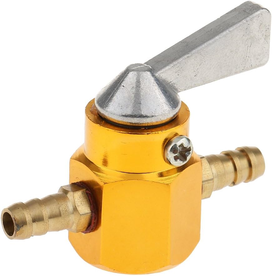 6mm 1/4'' Fuel Oil Shut Off Valve Flow Control Switch for Motorcycles ATVs Dirt