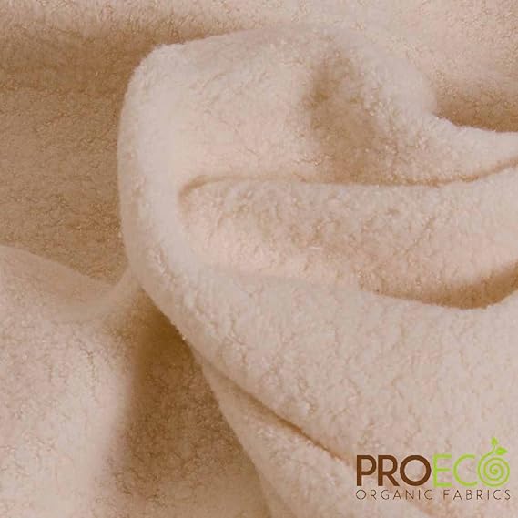 ProECO Organic Cotton Sherpa Fabric 260 GSM (Made in USA
