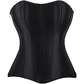 YMFFW Vintage Corset Tops for Women Princess Renaissance Shapewear Lingerie Elegant Lace up Costume Bustier