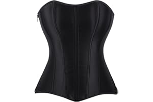 YMFFW Vintage Corset Tops for Women Princess Renaissance Shapewear Lingerie Elegant Lace up Costume Bustier