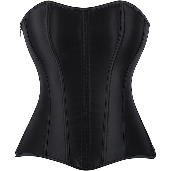 Amazon.com: FEESHOW Corset Top for Women Gothic Lace Up