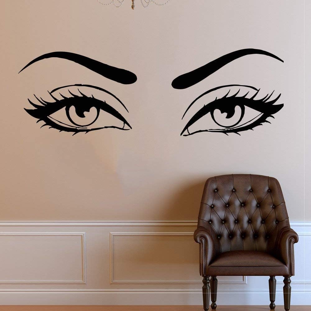 Amazon Com Salon Wall Art Decals Decor Beauty Nail Hair Makeup