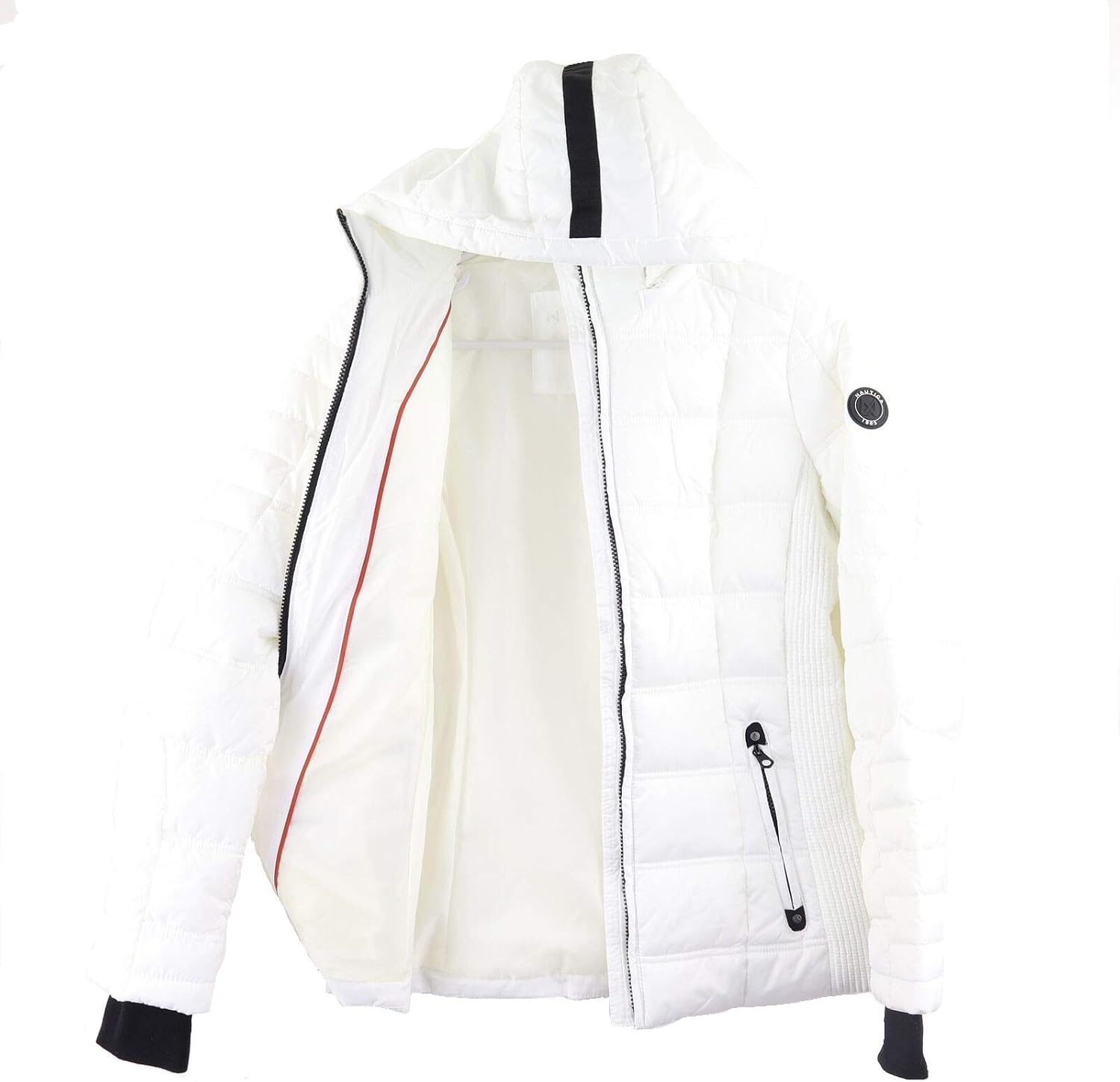 Nautica Womens Water-Resistant Puffer 