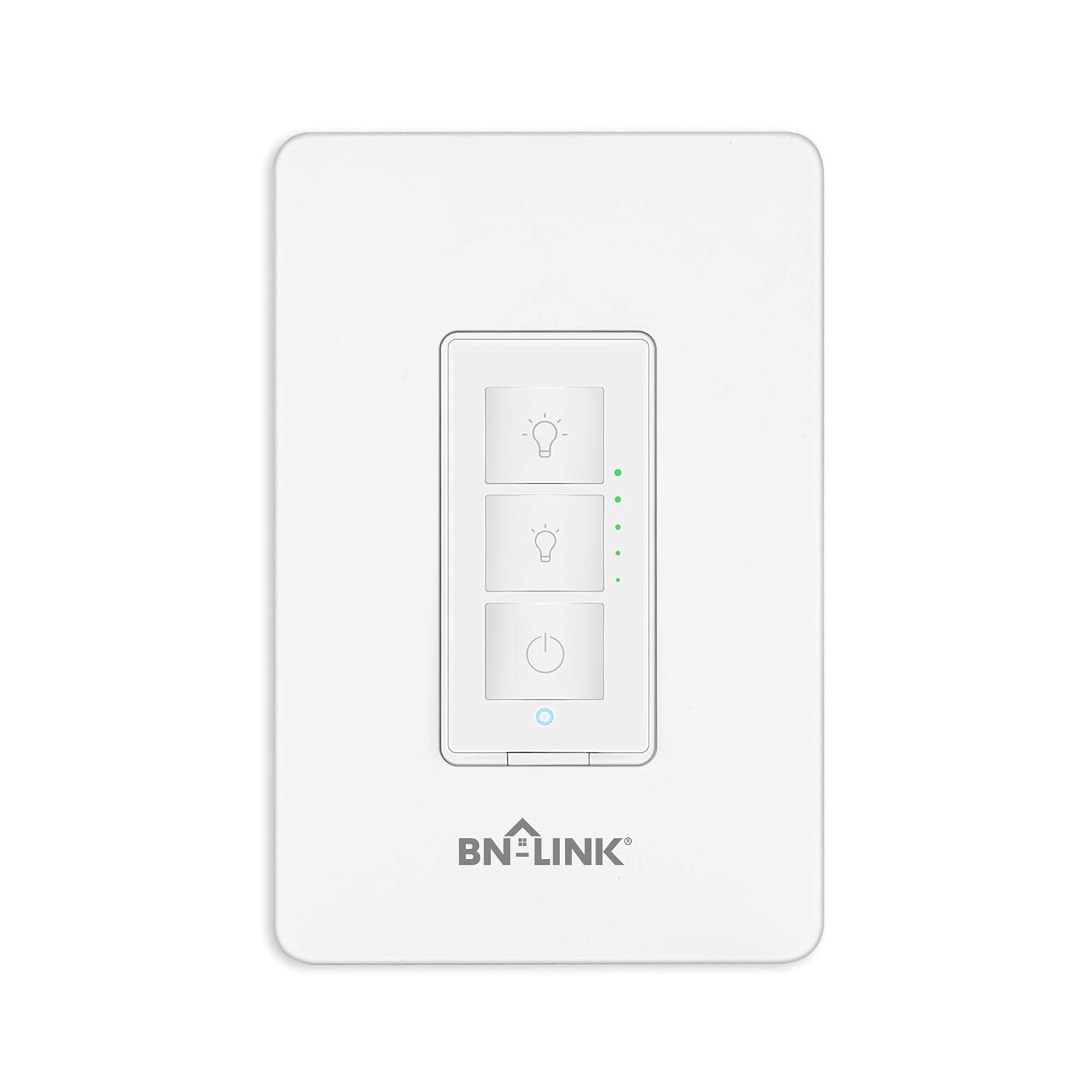 BN-LINK Smart Dimmer Switch for Dimmable LED Lights, WiFi Light Switch Compatible with Alexa and Google Assistant, Single-Pole, No Hub Needed,ETL and FCC listed Neutral Wire Required
