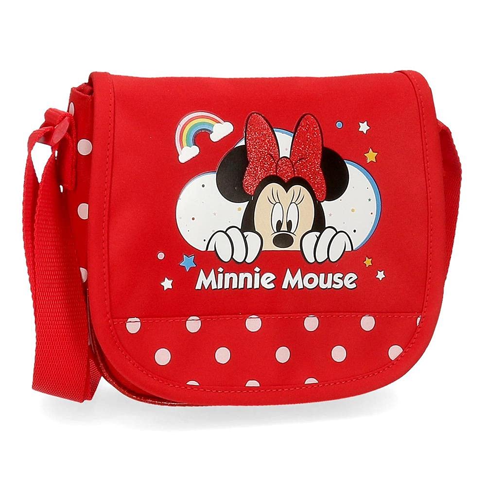Disney Minnie Rainbow Crossbody Bag Red
